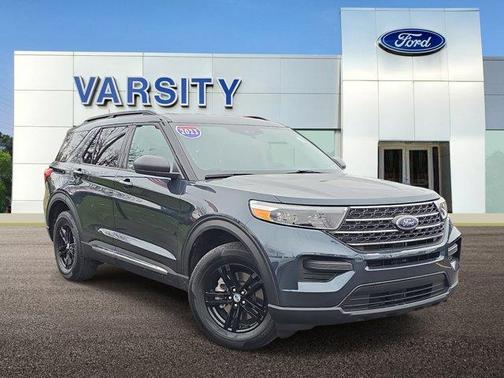 Stone Blue Metallic 2023 Ford Explorer XLT