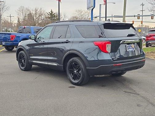 Stone Blue Metallic 2023 Ford Explorer XLT