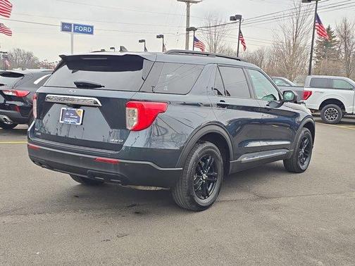 Stone Blue Metallic 2023 Ford Explorer XLT