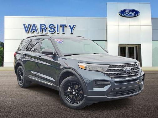 Stone Blue Metallic 2023 Ford Explorer XLT