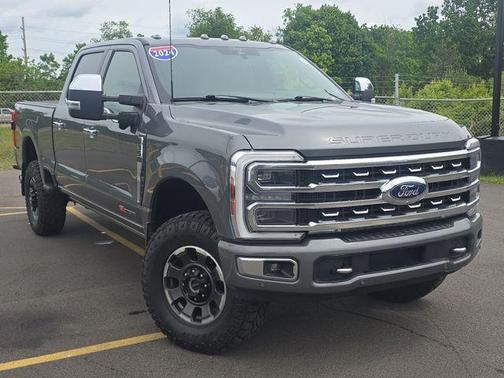 Gray Metallic 2024 Ford F-350 Platinum