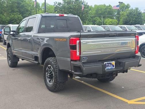 Gray Metallic 2024 Ford F-350 Platinum