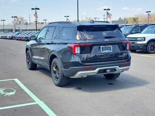 Black 2026 Ford Explorer Tremor