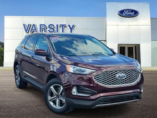 Burgundy 2023 Ford Edge SEL