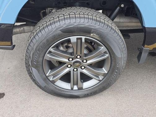 Blue 2023 Ford F-150 XLT