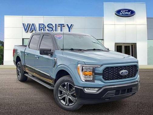 Blue 2023 Ford F-150 XLT