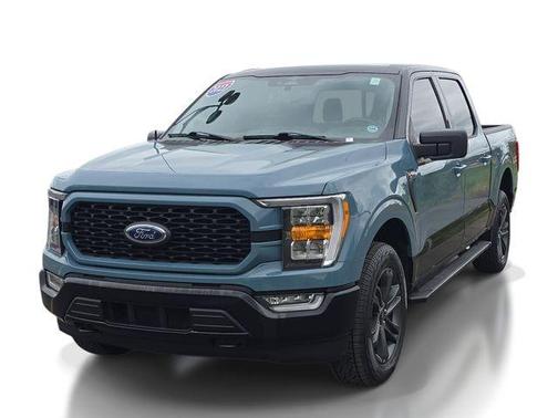 Blue 2023 Ford F-150 XLT