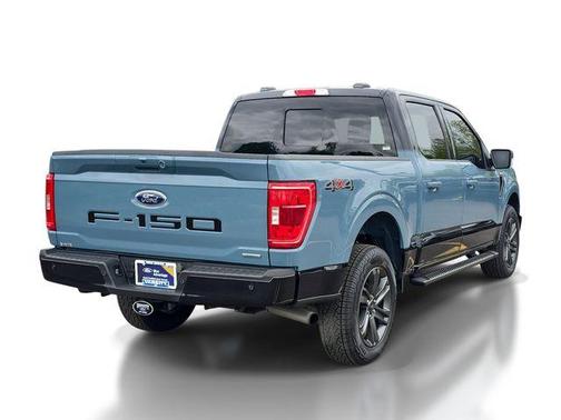 Blue 2023 Ford F-150 XLT