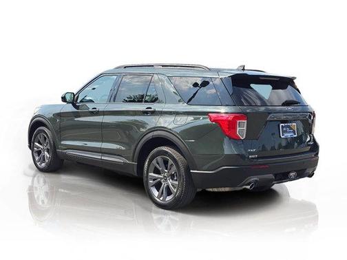 Green Metallic 2024 Ford Explorer XLT