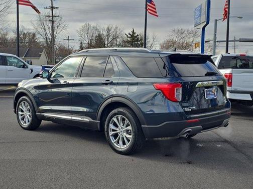 Stone Blue Metallic 2024 Ford Explorer Limited
