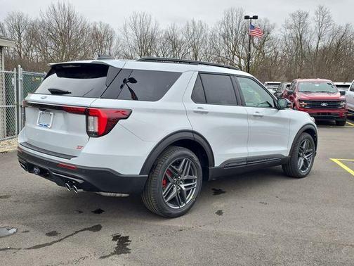 Silver 2026 Ford Explorer ST