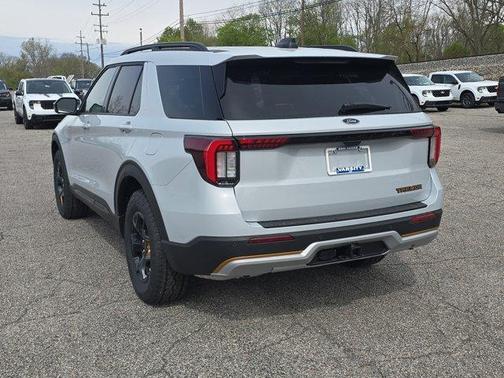 Silver 2026 Ford Explorer Tremor