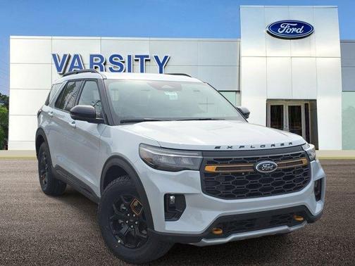 Silver 2026 Ford Explorer Tremor