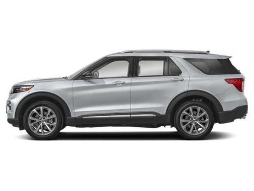 Blue Metallic 2023 Ford Explorer Platinum