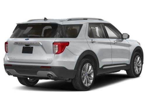 Blue Metallic 2023 Ford Explorer Platinum