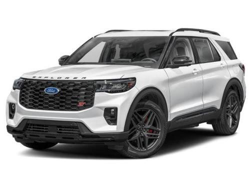 Silver 2026 Ford Explorer ST