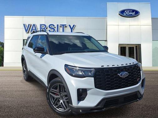 Silver 2026 Ford Explorer ST