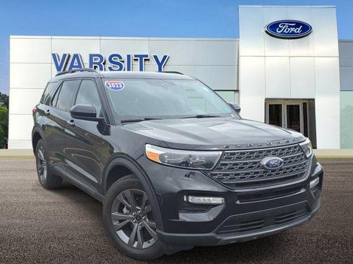 Black Metallic 2023 Ford Explorer XLT