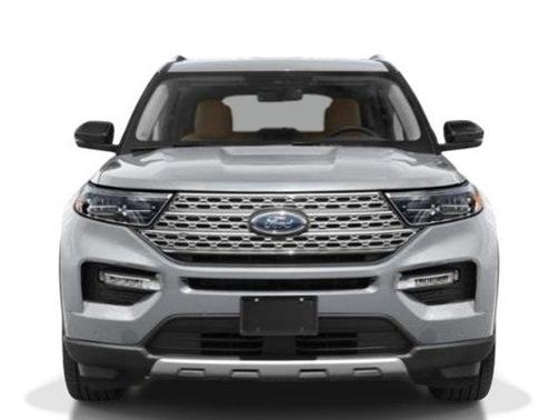 White Metallic 2023 Ford Explorer Limited