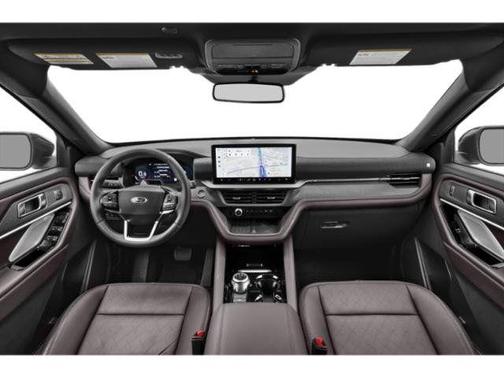 Silver 2026 Ford Explorer Platinum