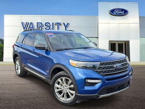 Blue Metallic 2023 Ford Explorer XLT