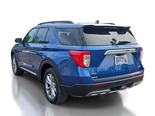 Blue Metallic 2023 Ford Explorer XLT