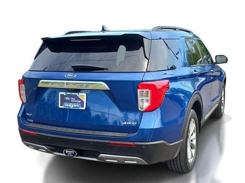 Blue Metallic 2023 Ford Explorer XLT