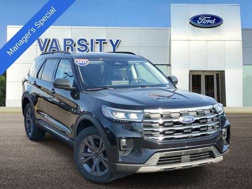 Black Metallic 2025 Ford Explorer Active