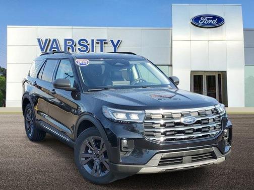 Black Metallic 2025 Ford Explorer Active