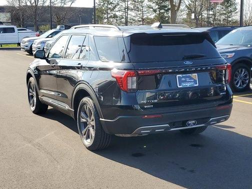 Black Metallic 2025 Ford Explorer Active