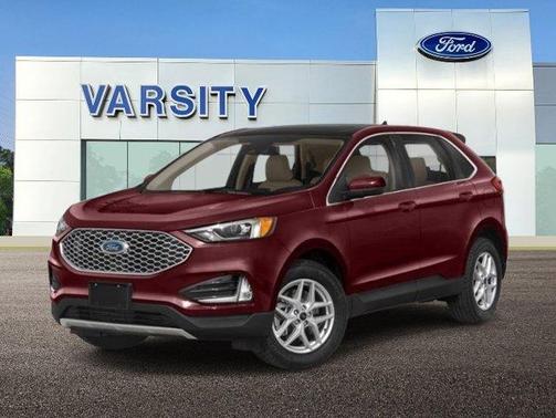 Silver Metallic 2024 Ford Edge SEL