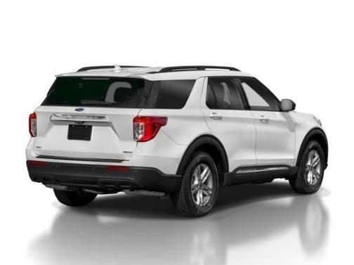 Oxford White 2021 Ford Explorer XLT