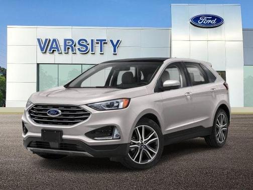 Red Metallic 2020 Ford Edge SEL