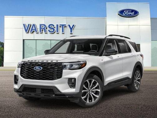 Silver 2026 Ford Explorer ST-Line