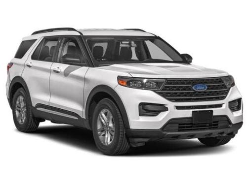 Red Metallic 2023 Ford Explorer XLT