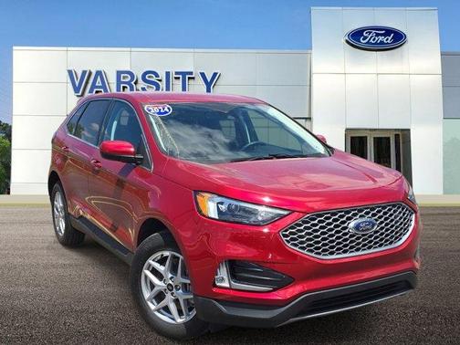 Red Metallic 2024 Ford Edge SEL