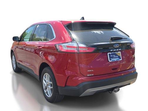 Red Metallic 2024 Ford Edge SEL