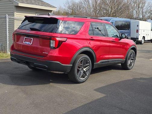 Red Metallic 2026 Ford Explorer ST-Line