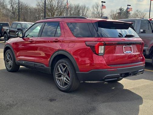 Red Metallic 2026 Ford Explorer ST-Line