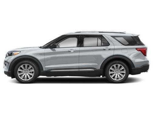 White Metallic 2023 Ford Explorer Limited