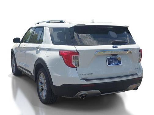 White Metallic 2023 Ford Explorer Limited