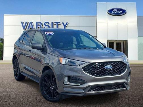 Gray Metallic 2024 Ford Edge ST Line