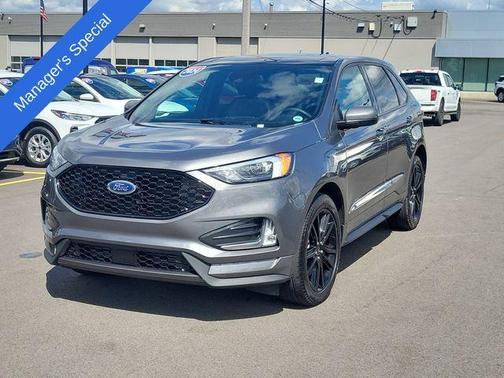 Gray Metallic 2024 Ford Edge ST Line
