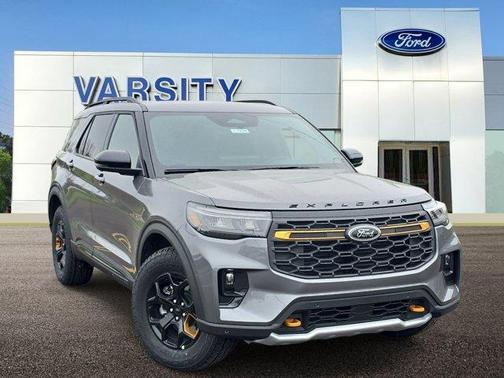 Gray 2026 Ford Explorer Tremor