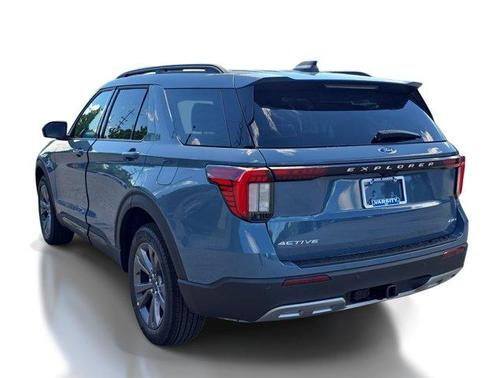 Vapor Blue 2026 Ford Explorer Active