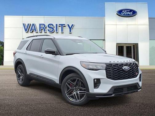 Silver 2026 Ford Explorer ST