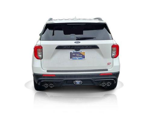 White Metallic 2024 Ford Explorer ST