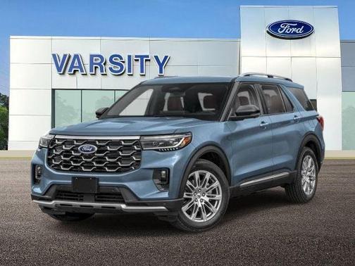 Vapor Blue 2027 Ford Explorer Platinum