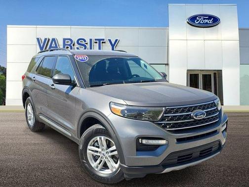 Gray Metallic 2023 Ford Explorer XLT