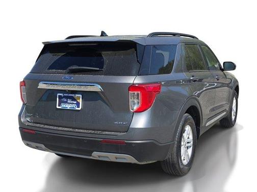 Gray Metallic 2023 Ford Explorer XLT